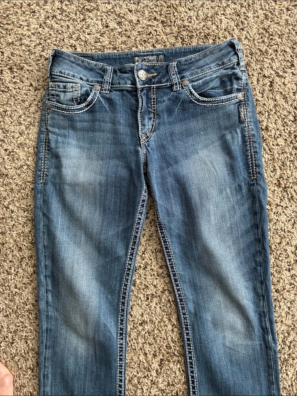 Silver Jeans Suki Slim Blue Denim SZ 29